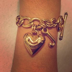 Juicy Couture Gold Charm Bracelet