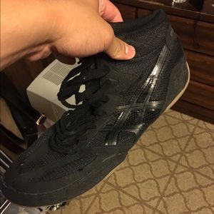 Asics men wrestling shoes
