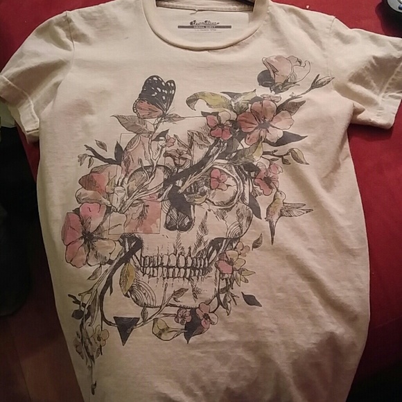 Nature skull t shirt