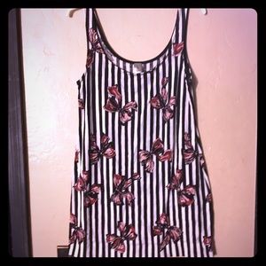 Pretty Little Liars Stripe and bow body con