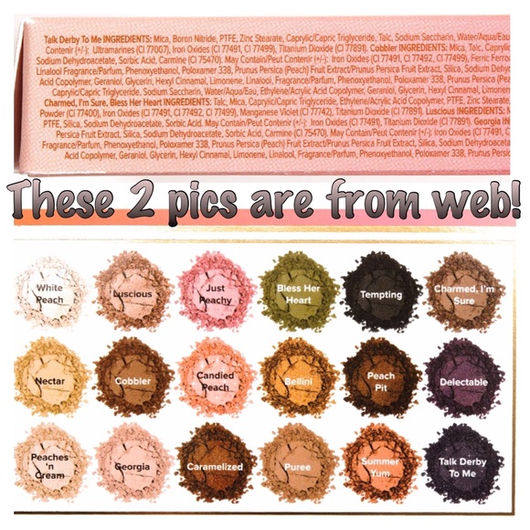 ❗️READ❗($65) Too faced sweet peach shadow palette