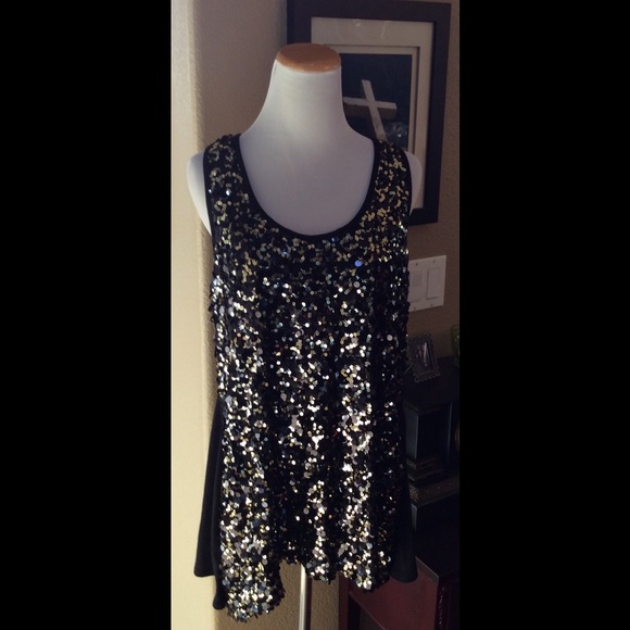 Beautiful sequin top