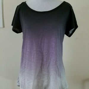 ASICS athletic ombre tshirt