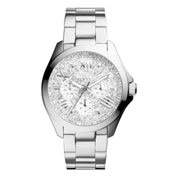 Fossil Cecile' Pavé Dial Multifunction Watch