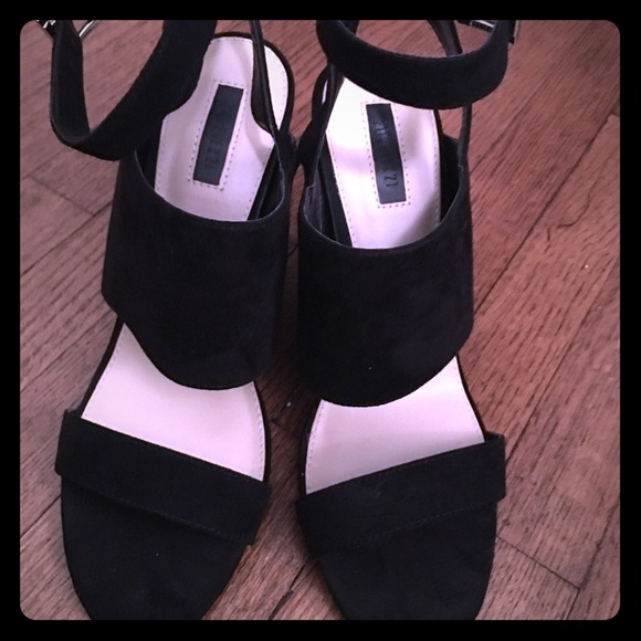 Wedged heels
