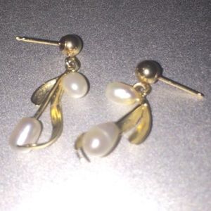 Vintage 10K Gold Earrings