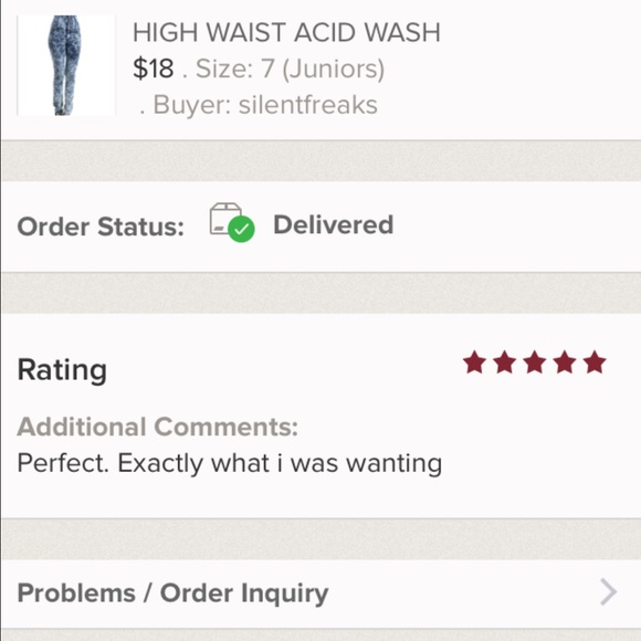 💥💥HIGH WAIST ACID WASH - Picture 4 of 4