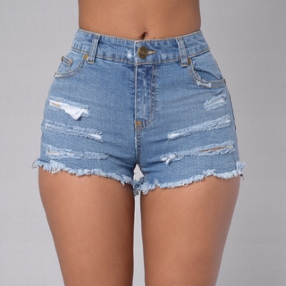 Fashion Nova Jean Shorts