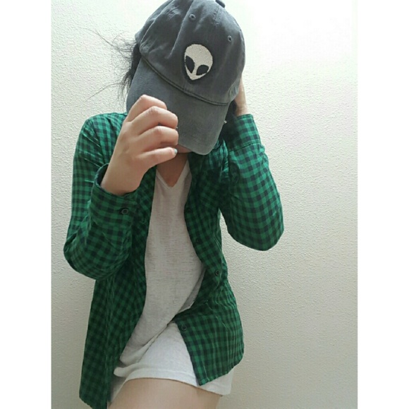 Green flannel