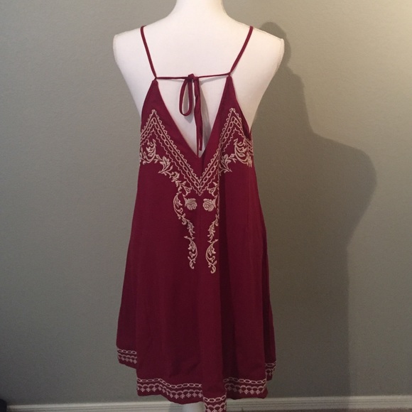 CLOSET CLEAR OUT. Retail raspberry dress - Picture 3 of 4