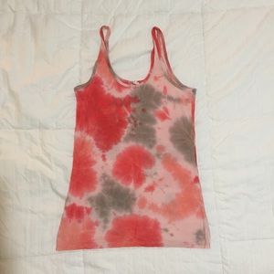 Pink Tie-Dye Tank