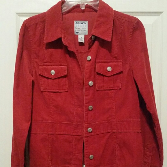 Cordoroy burnt orange coat