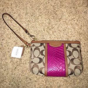 Coach Wristlet