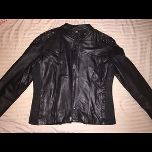 Studded Leather Jacket