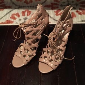 Nine West Gladiator heel sandal 9