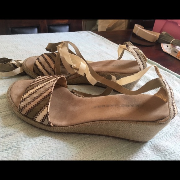 Auth-Marc Jacobs tie up espadrille. Size 36 - Picture 1 of 4