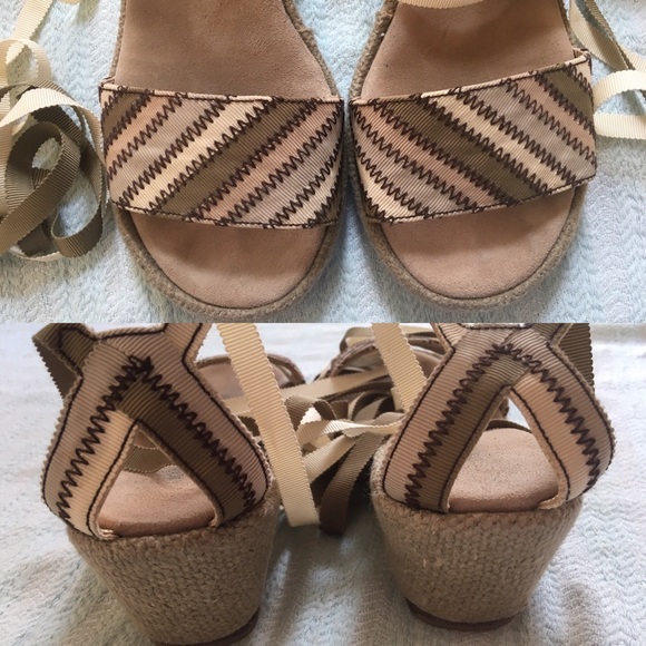 Auth-Marc Jacobs tie up espadrille. Size 36 - Picture 3 of 4