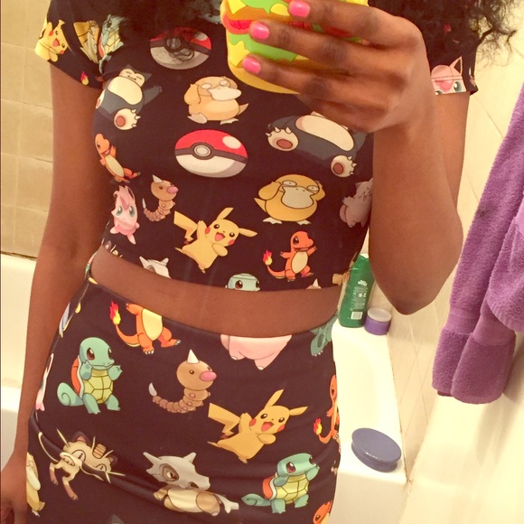OMIGHTY Pokemon crop top