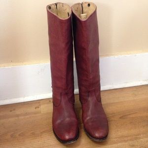 Frye Melissa Button Back Riding Boots