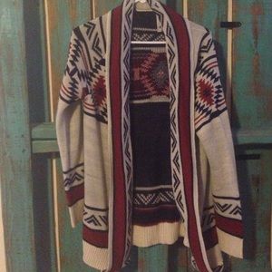 Aztec sweater size M