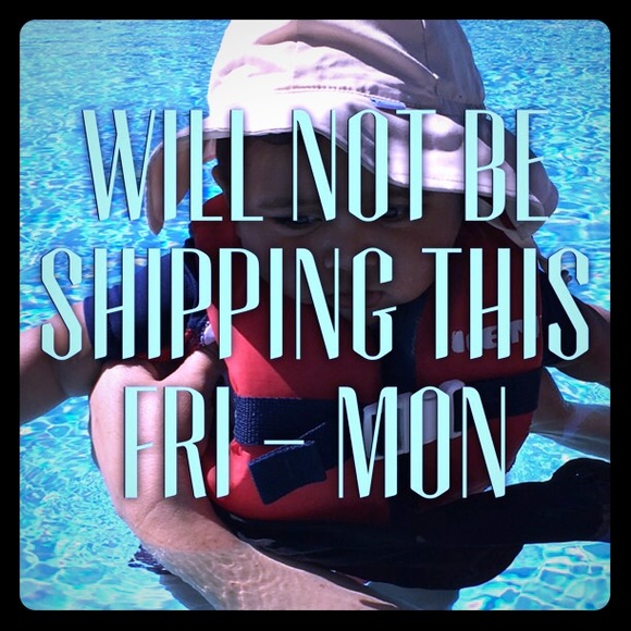 FYI Will Not Be Shipping This Friday to Monday!