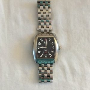Authentic Michele Urban Watch Rare Black Face!!