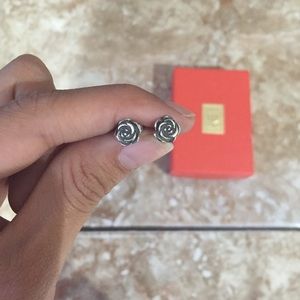 James Avery Rose earrings 🌹