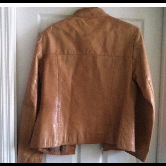 Carmel leather jacket