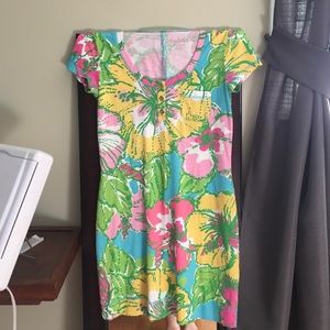 Lily Pulitzer Tshirt Dress in "Big Flirt"