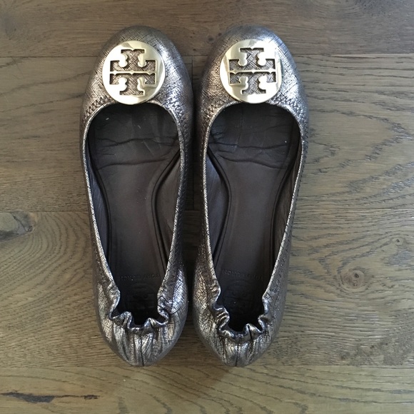 Authentic Tory Burch Reva Flats