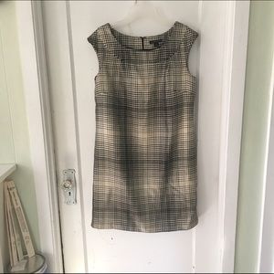 Banana Republic houndstooth dress 8