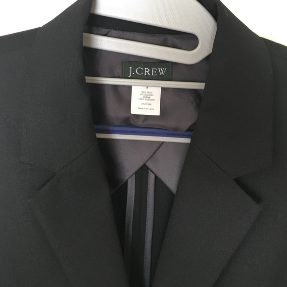 J. Crew - Size 8 women's black suit coat
