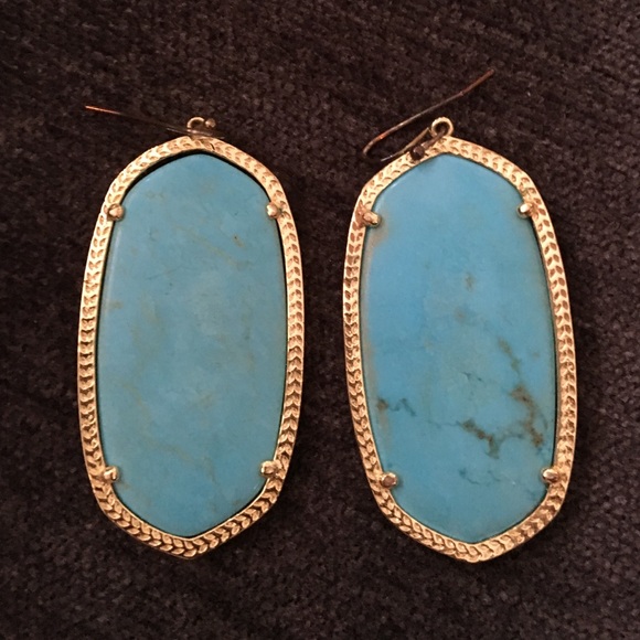Kendra Scott- Turquoise Danielle Earrings