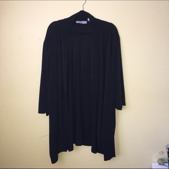 Black cardigan