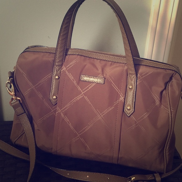 Vera Bradley Preppy Poly Marlo Satchel