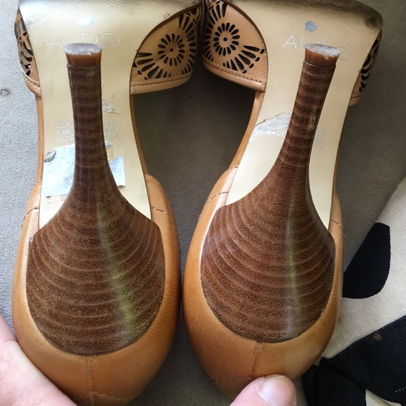 ❤️HOST PICK 11/18/16 ❤️ Aldo peep toe pumps - Picture 4 of 4
