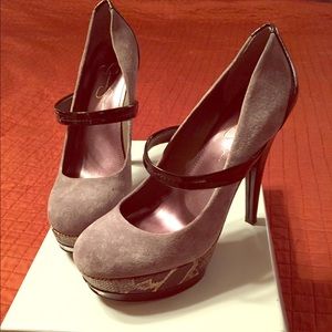 Sexy 6 inch Mary Jane platform pumps