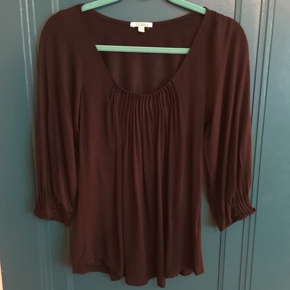 Anthro Jersey Top
