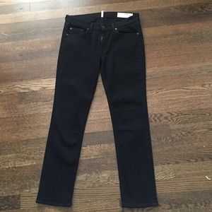 Rag & Bone black cropped jeans