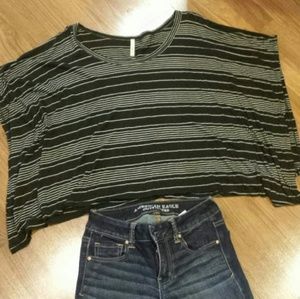 **PLEASE BUNDLE** Bella D Striped Top