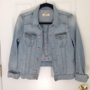 H&M cropped jean jacket
