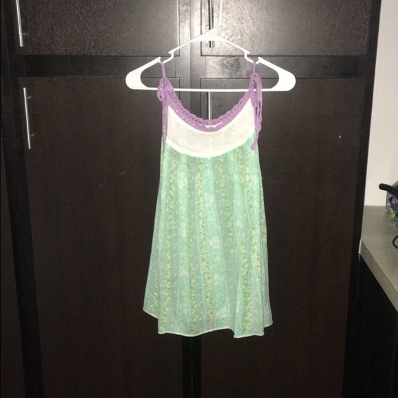 Free People printed tank!