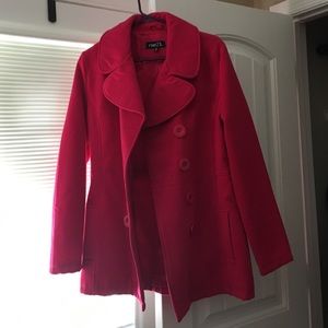 Rue 21 pink pea coat
