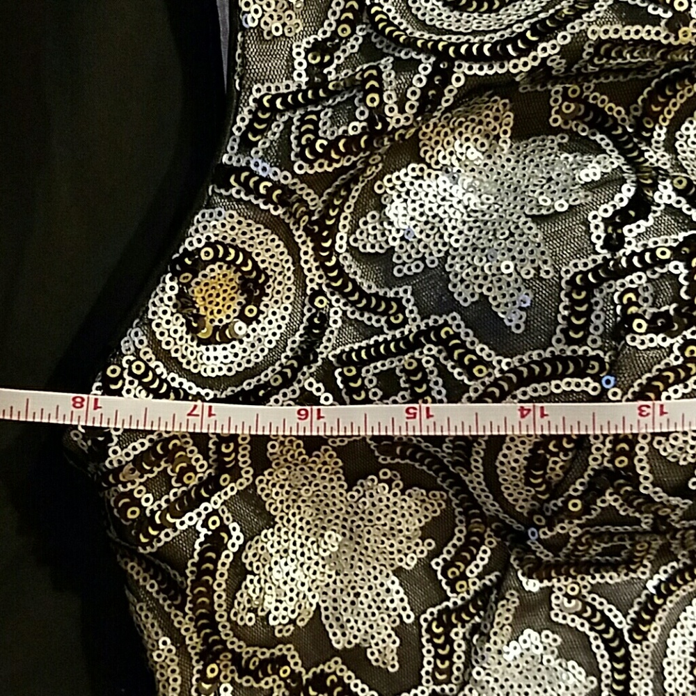 SOLD NWT Sue Wong Formal Cocktail Sequin Dress - Picture 6 of 8