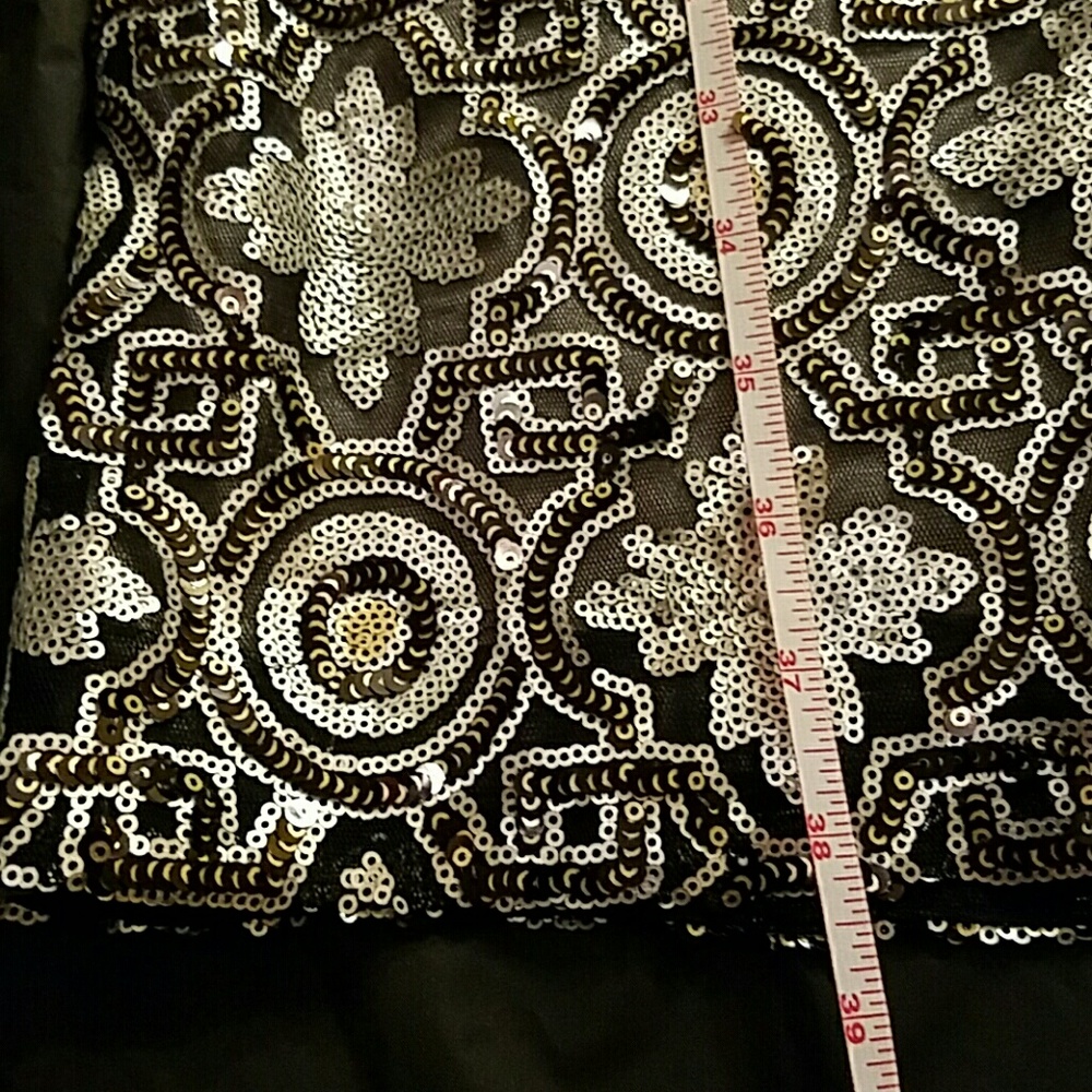 SOLD NWT Sue Wong Formal Cocktail Sequin Dress - Picture 7 of 8