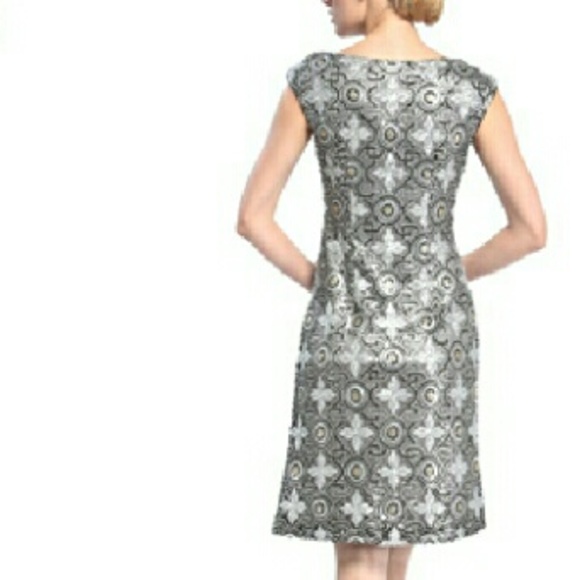 SOLD NWT Sue Wong Formal Cocktail Sequin Dress - Picture 2 of 8