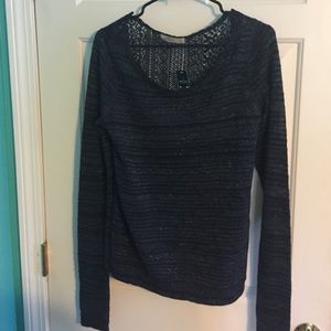 Navy blue sweater