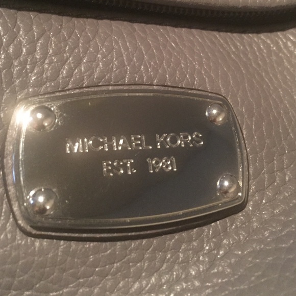 Grey Leather Michael Kors Backpack main image 4