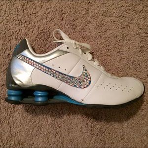 Rhinestoned Nike Sneakers 8.5