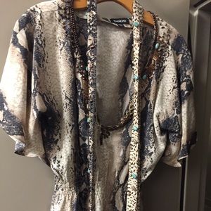 😍Final Sale! Bebe dress top Like new! Size XXS